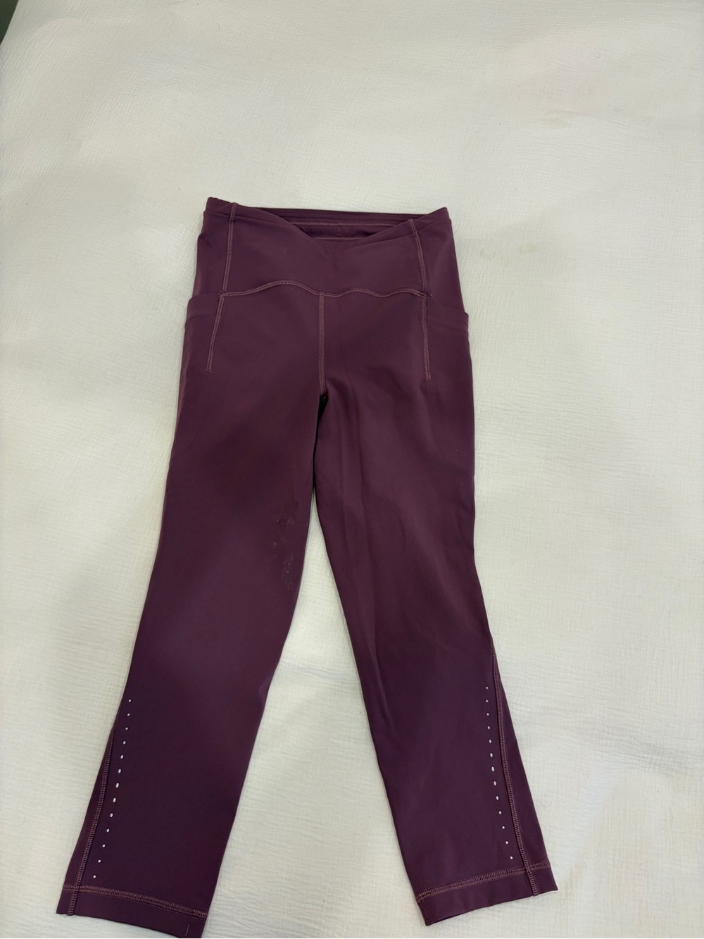 lululemon athletica Plum High-Rise 7/8 Leggings